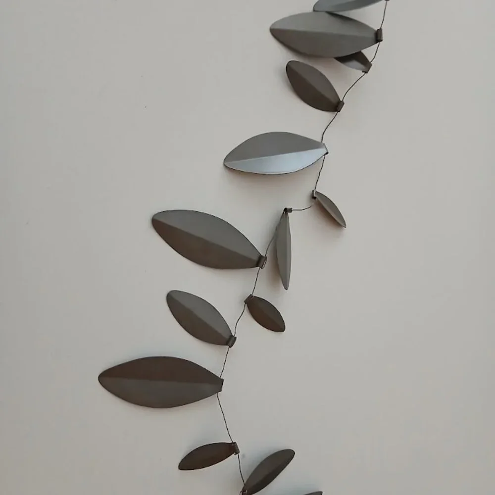 West Elm Metallic Leaf Garland  - 72